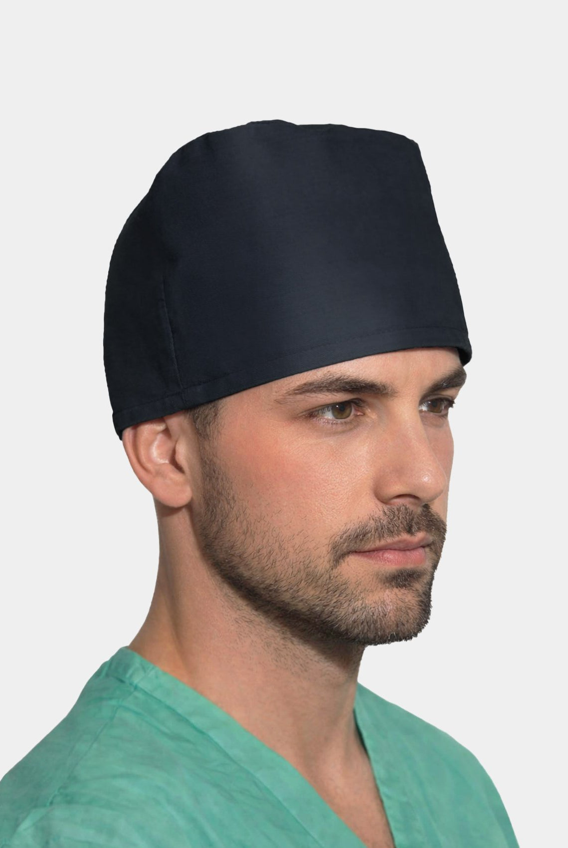 HappyFIT Cotton Scrub Hat - Black