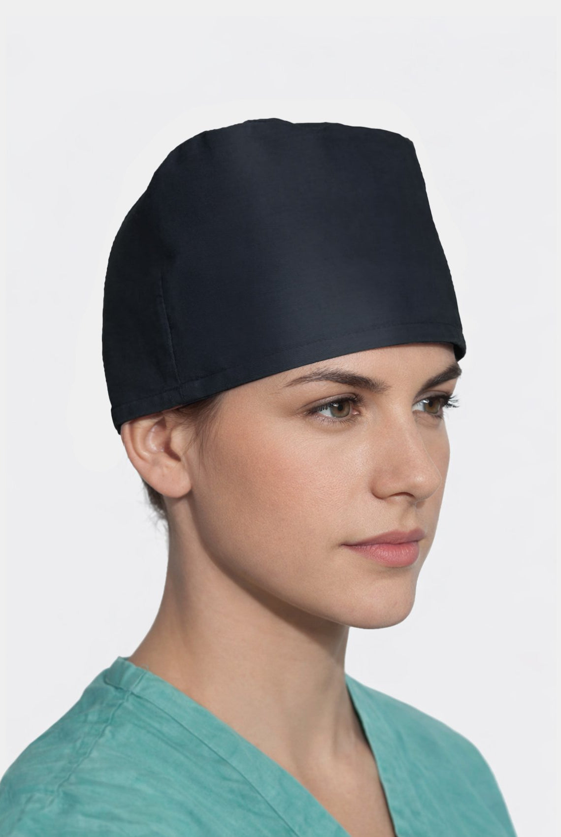 HappyFIT Cotton Scrub Hat - black