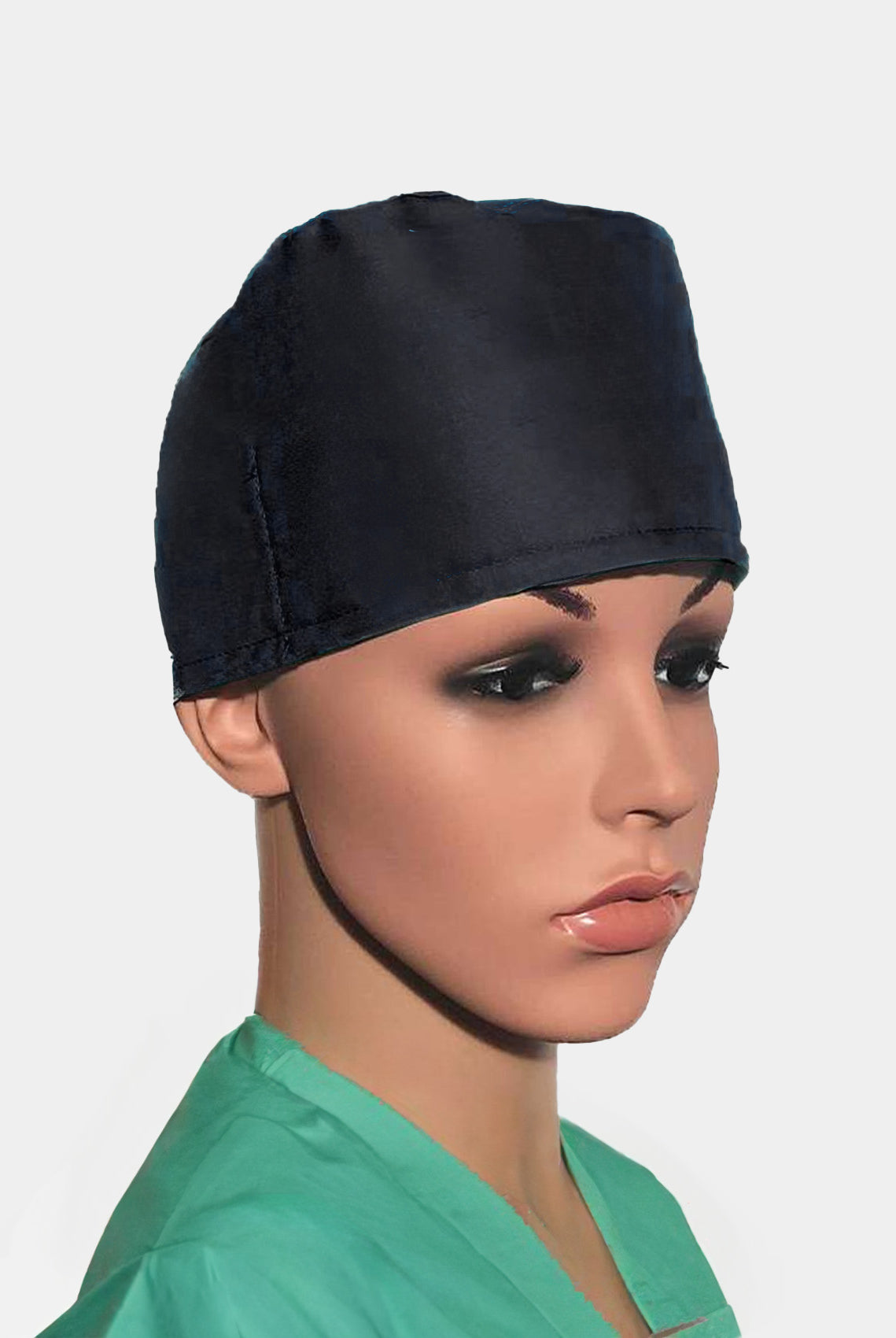 HappyFIT Cotton Scrub Hat - Black