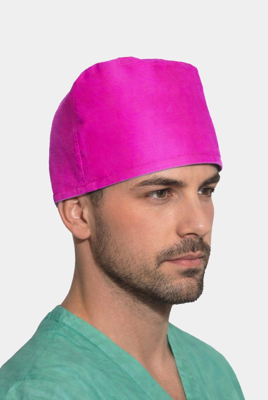 HappyFIT Cotton Scrub Hat - Hot Pink