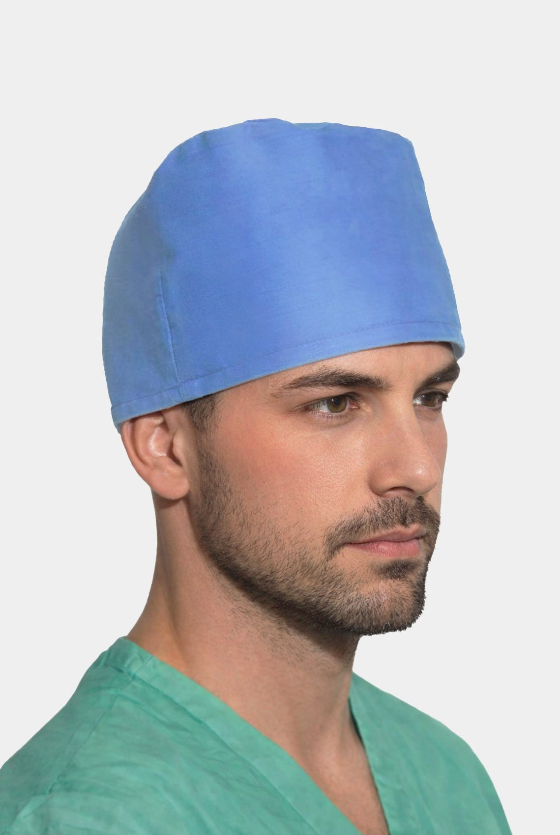 HappyFIT Cotton Scrub Hat - Light Blue