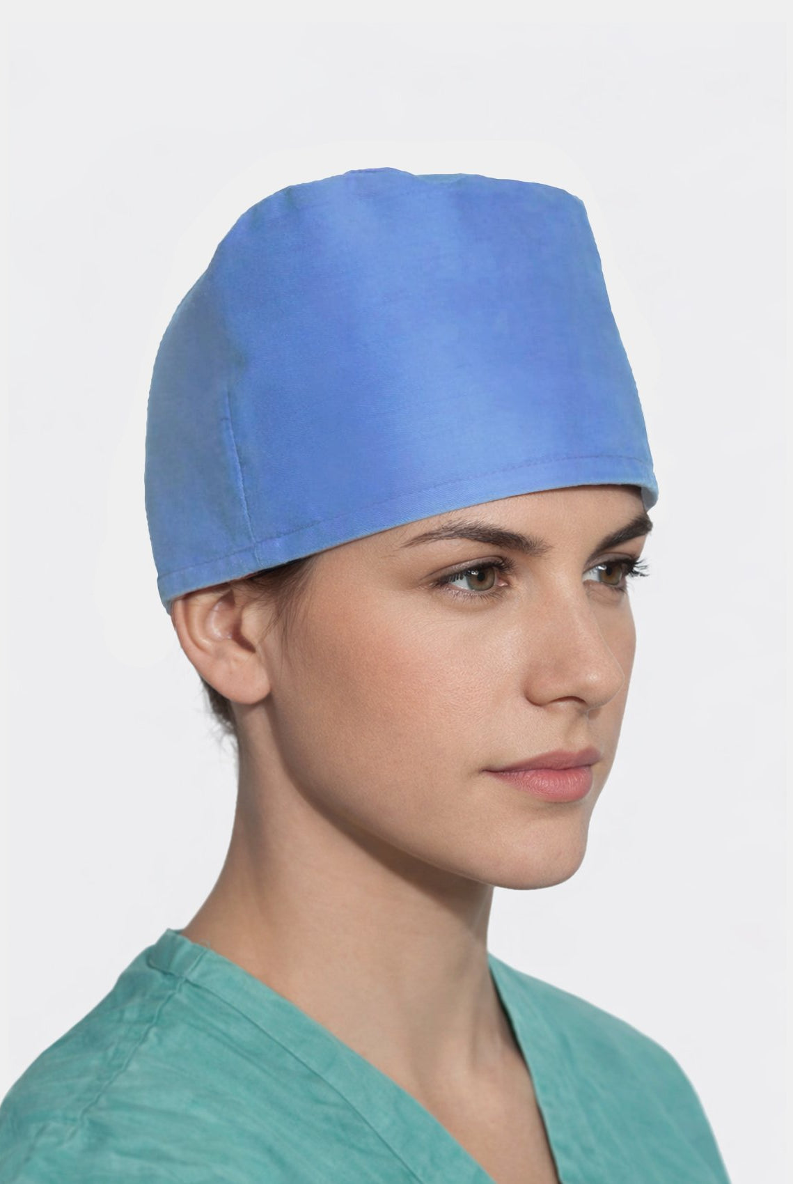 HappyFIT Cotton Scrub Hat - Light Blue