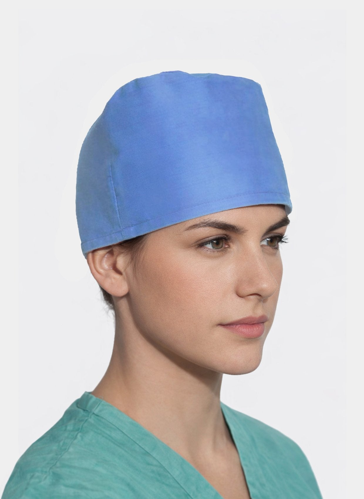 HappyFIT Cotton Scrub Hat - Light Blue