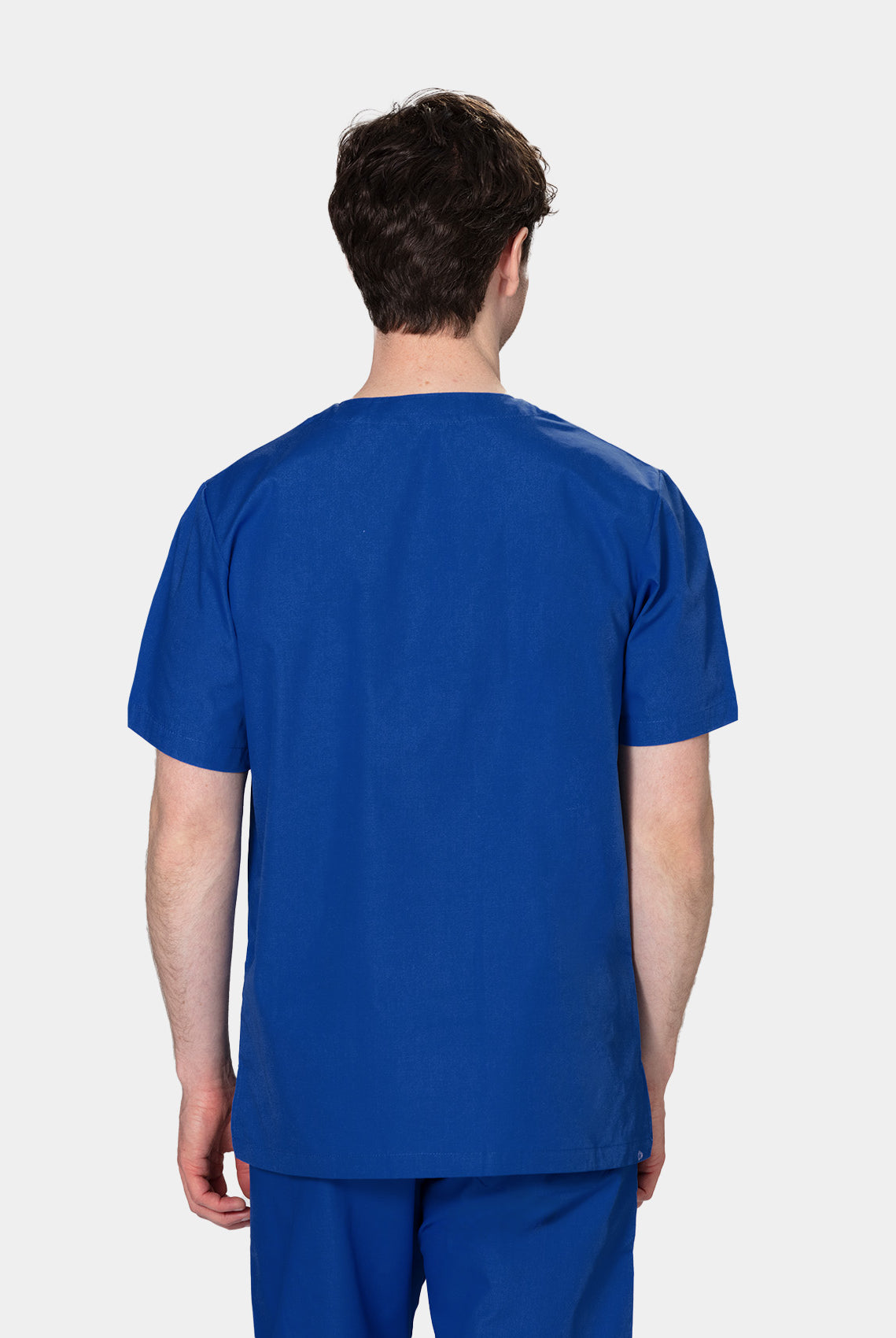 HappyFIT Unisex Scrub Top - Galaxy -Back