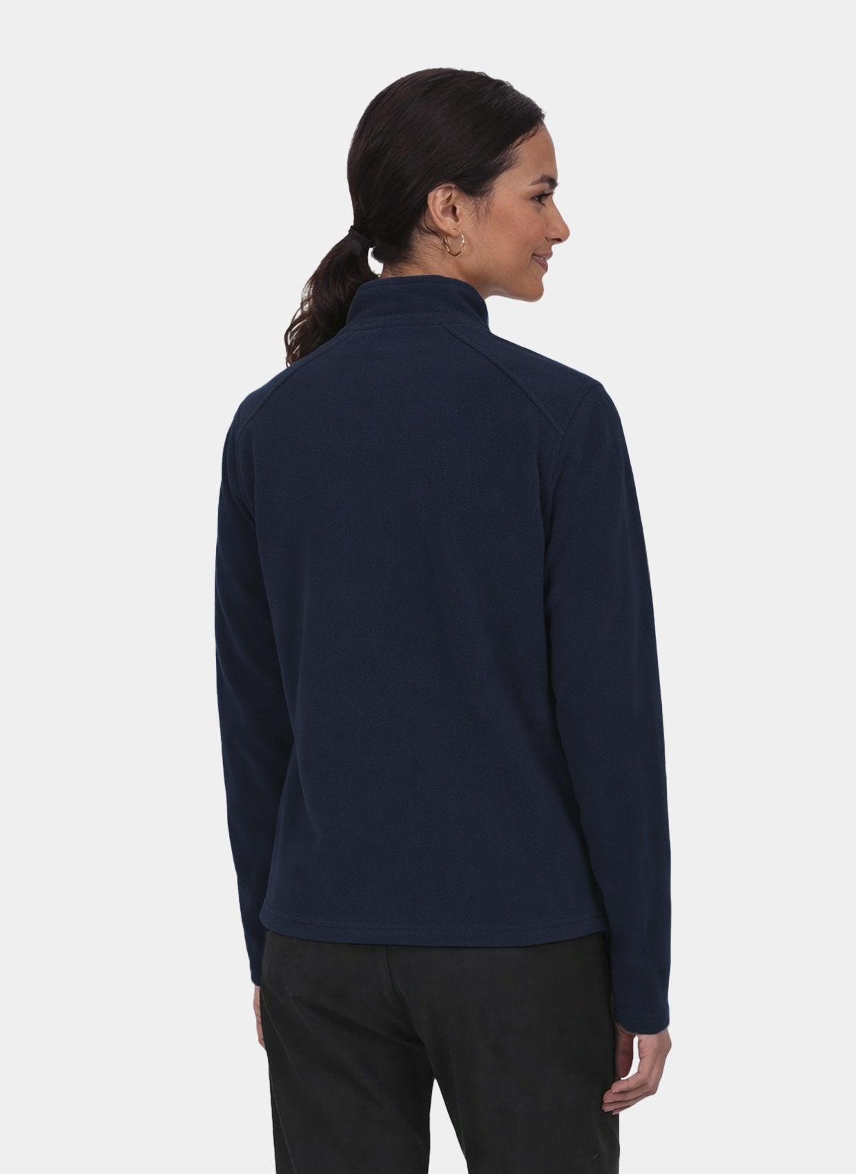 unisex perth fleece scrub jacket velilla navy