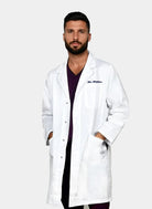 Prestige White Unisex Lab Coat-Embroidery