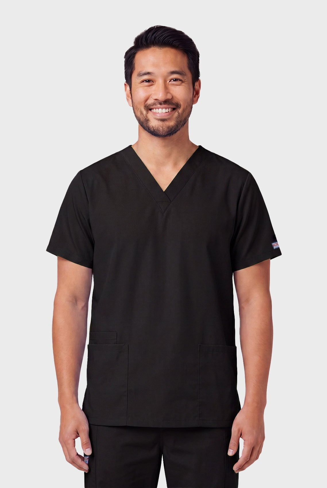unisex-scrub-top-cherokee-originals-4700-black3