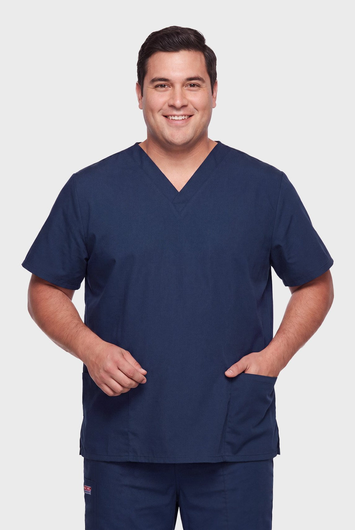 unisex-scrub-top-cherokee-originals-4700-navy3