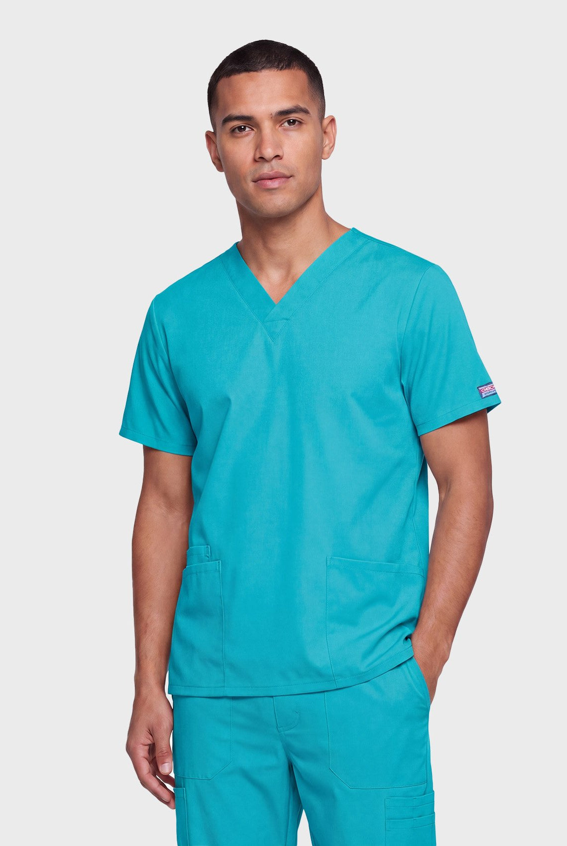 unisex-scrub-top-cherokee-originals-4700-turquoise3