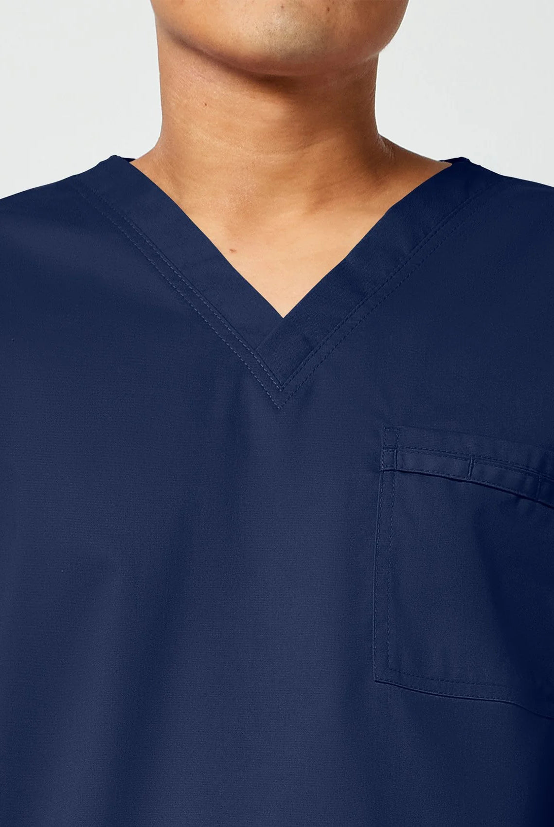 Cherokee Core Stretch Unisex V-Neck Scrub Top WWE4725 - Navy