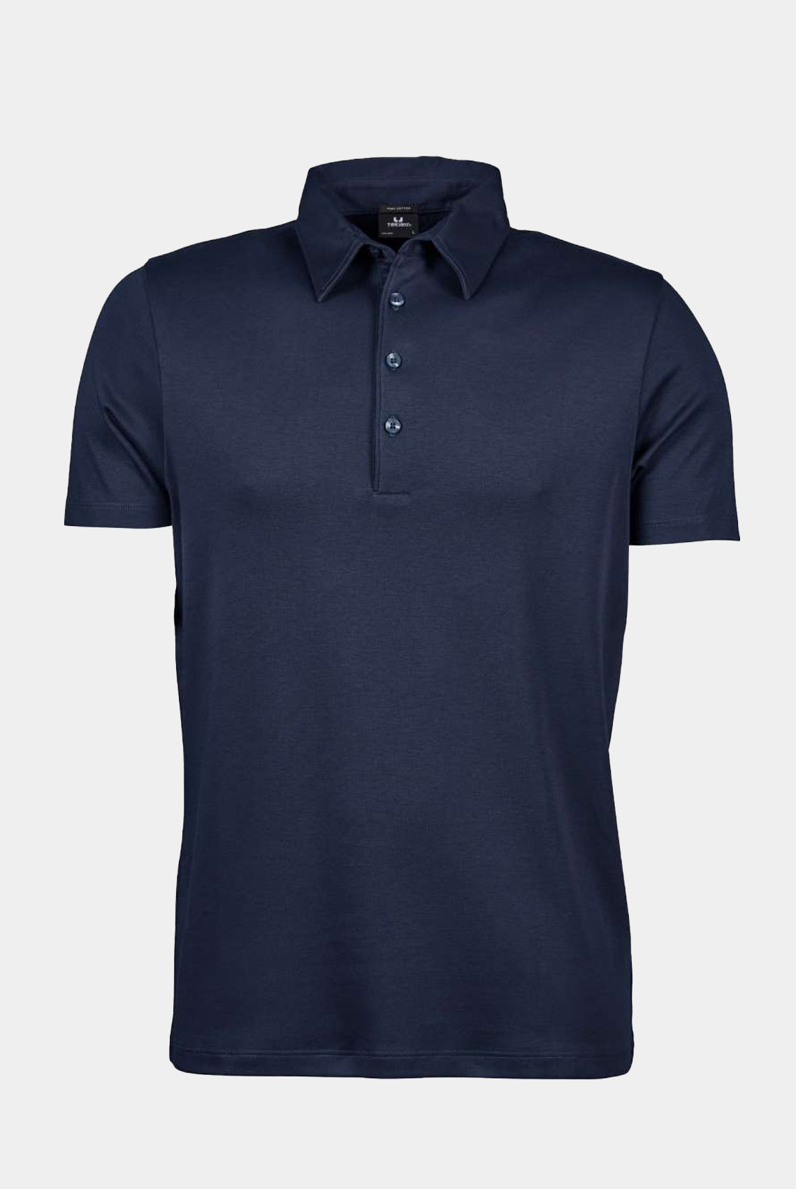 Tee Jays Pima Cotton Unisex Polo Shirt - Navy - zoom