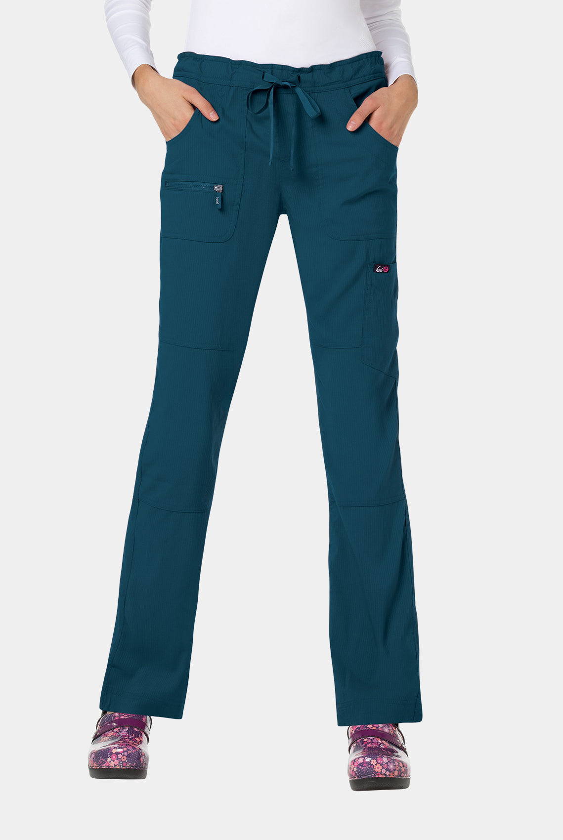 Koi Lite Peace Scrub Trousers - Caribbean