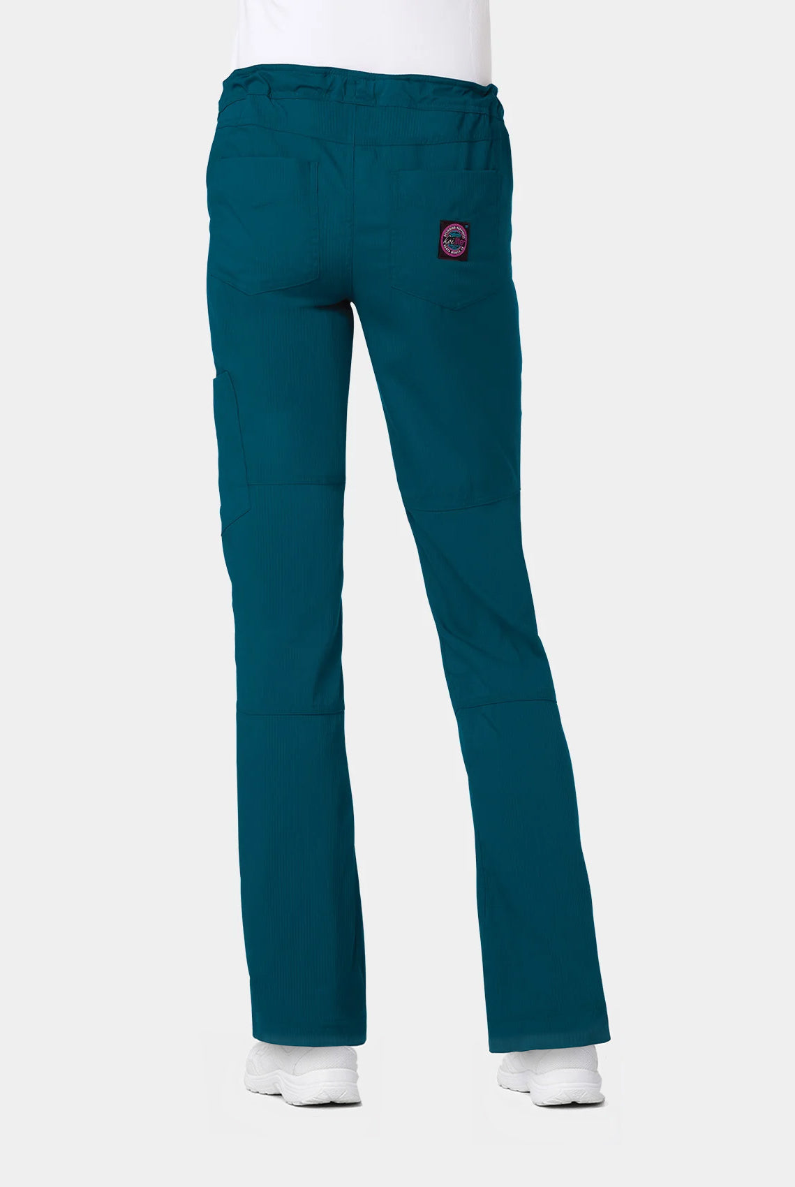 Koi Lite Peace Scrub Trousers - Caribbean - Back