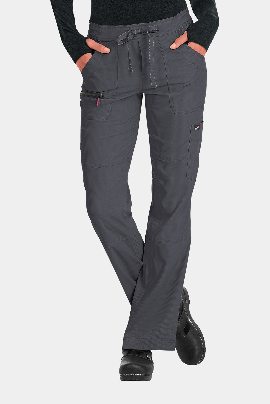 Koi Lite Peace Scrub Trousers - Charcoal