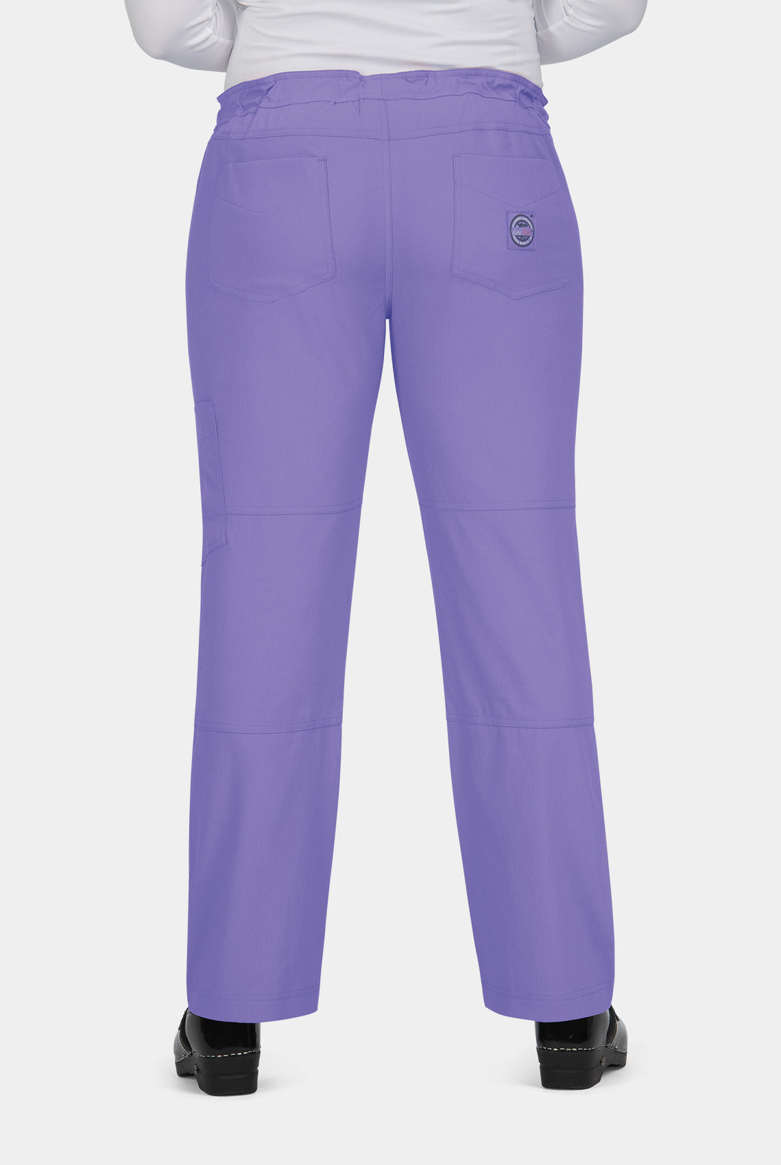 Koi Lite Peace Scrub Trousers - French Lavender - Back