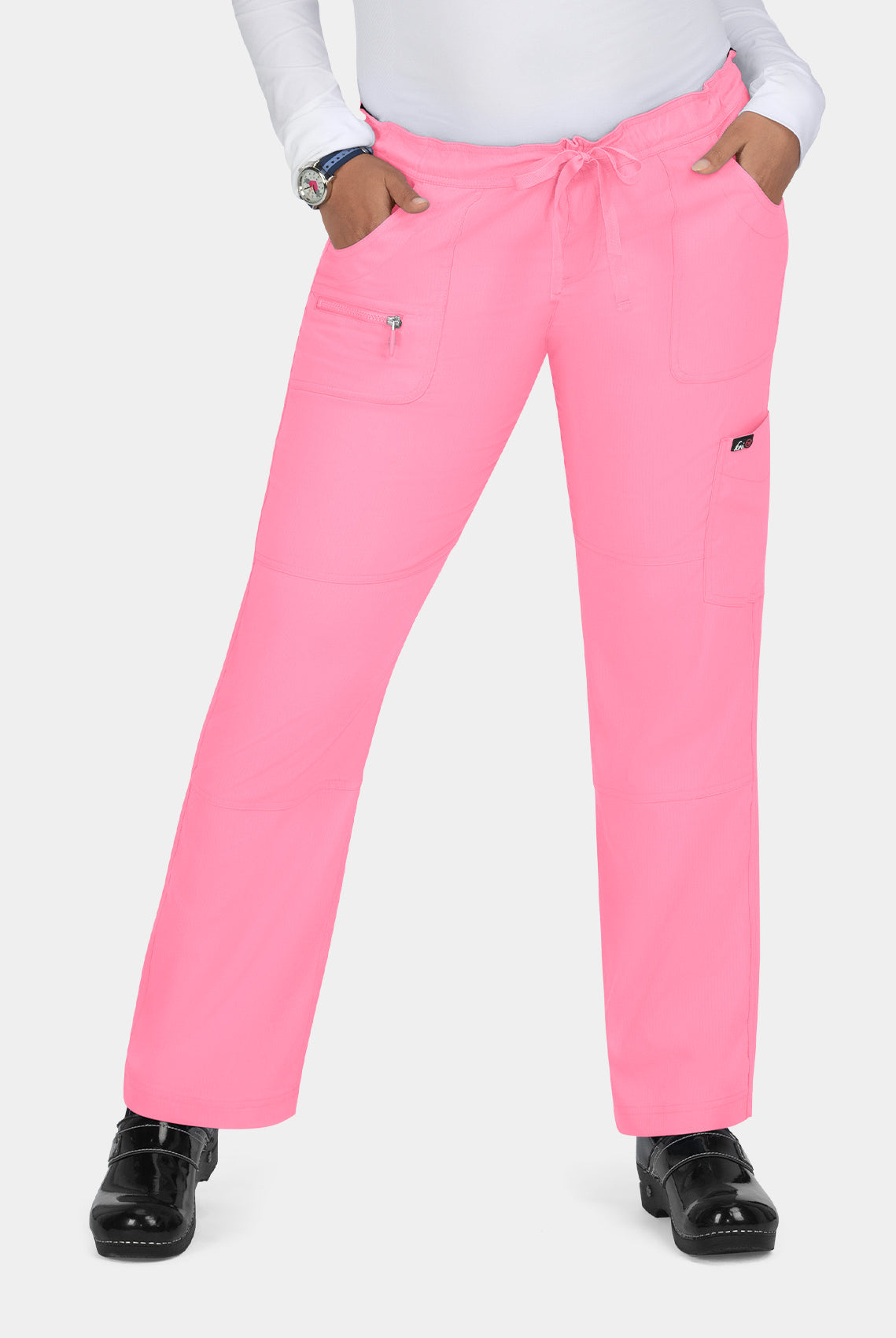 Koi Lite Peace Scrub Trousers - Peony Pink