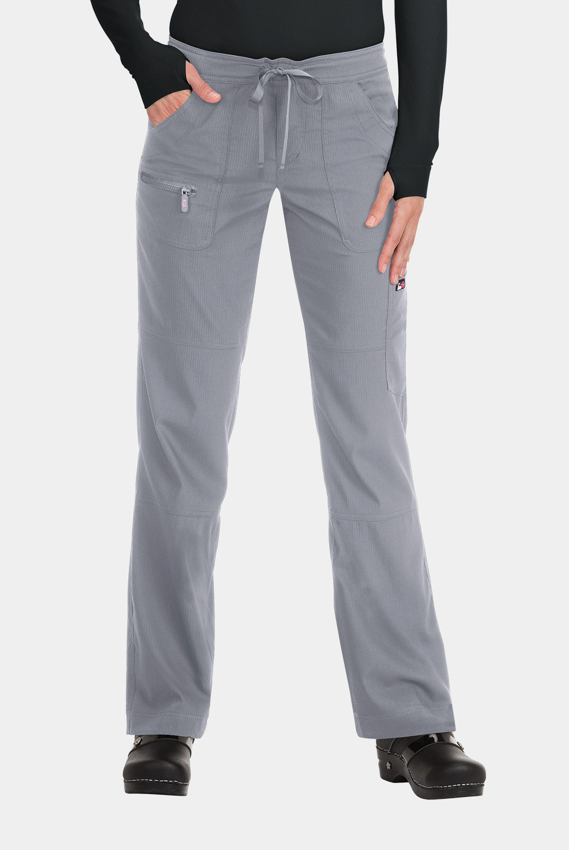 Koi Lite Peace Scrub Trousers - Platinum Grey
