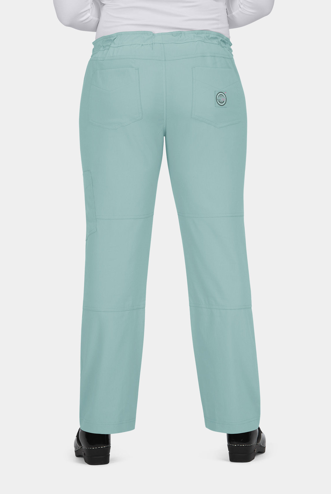 Koi Lite Peace Scrub Trousers - Sage - Back