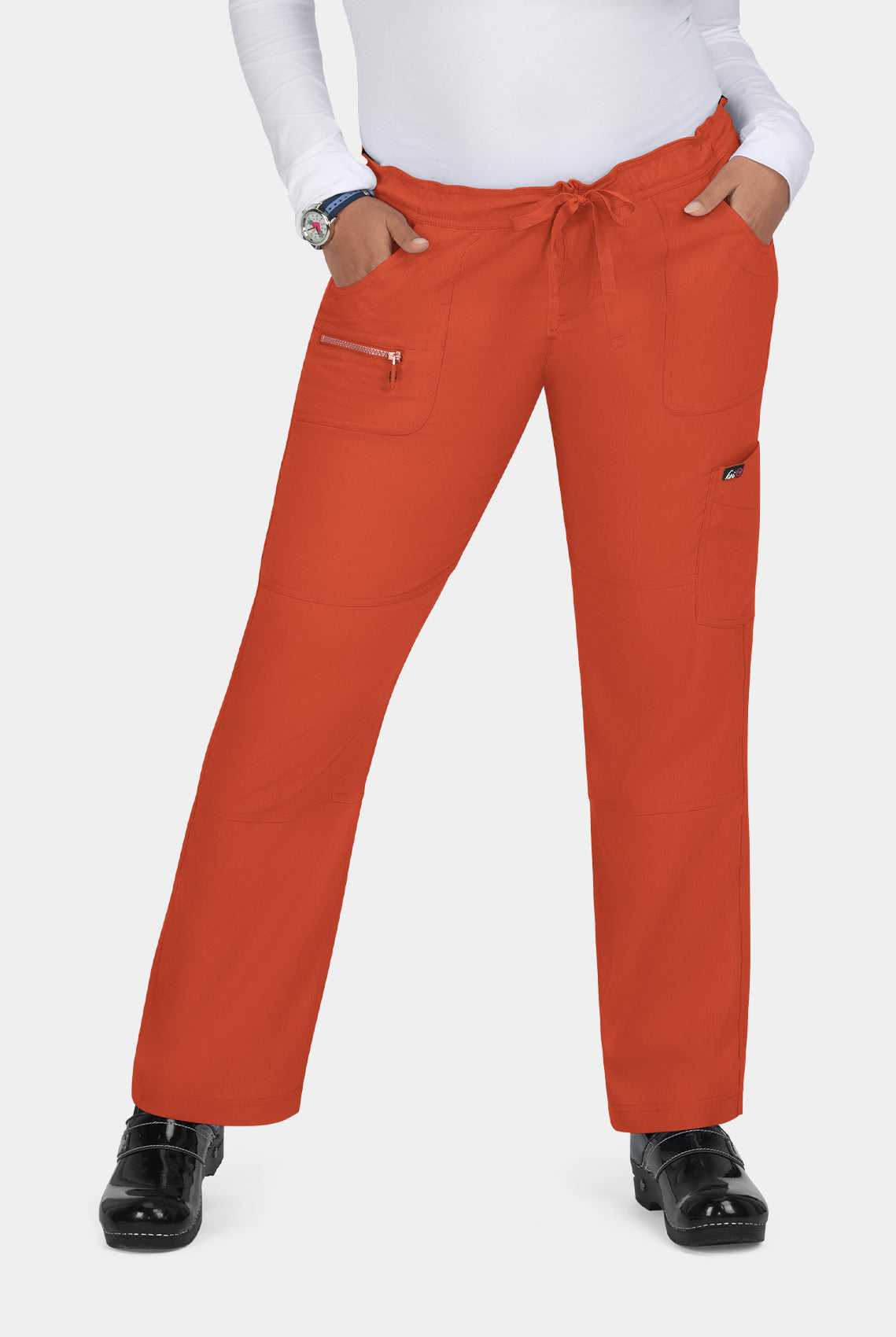 Koi Lite Peace Scrub Trousers - Terracotta