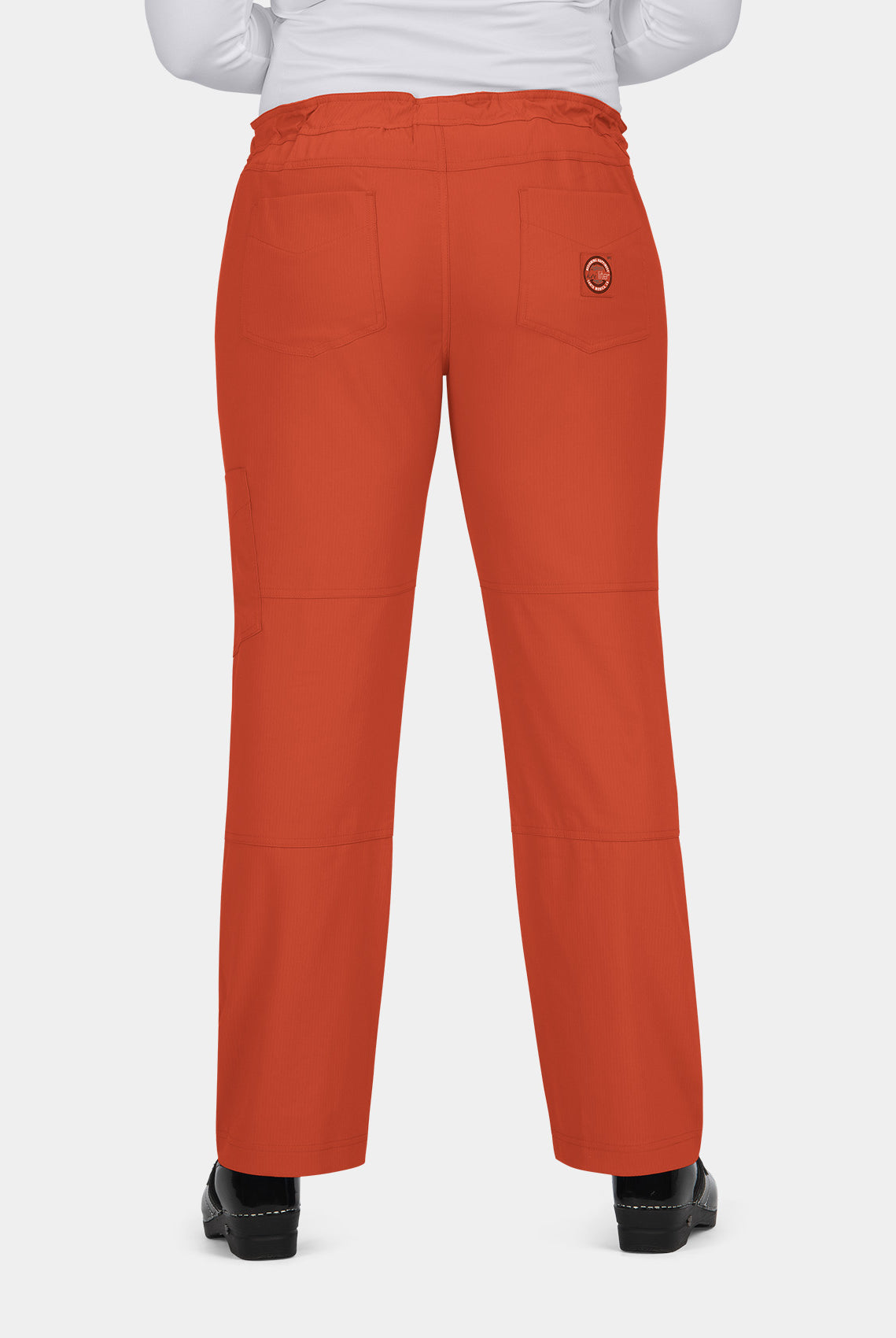 Koi Lite Peace Scrub Trousers - Terracotta - Back