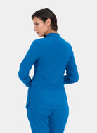 Koi Basics Andrea Scrub Jacket - Royal - Back
