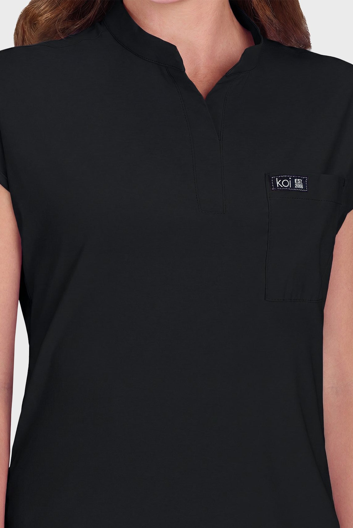 womens-koi-basics-ari-scrub-top-black-1