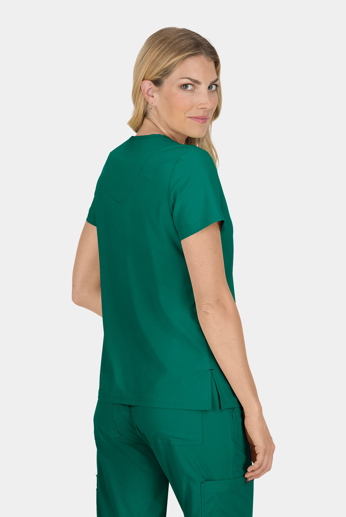 Koi Basics Becca Scrub Top - Hunter