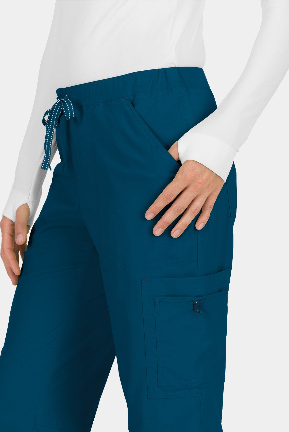 Koi Basics Holly Scrub Trousers - caribbean