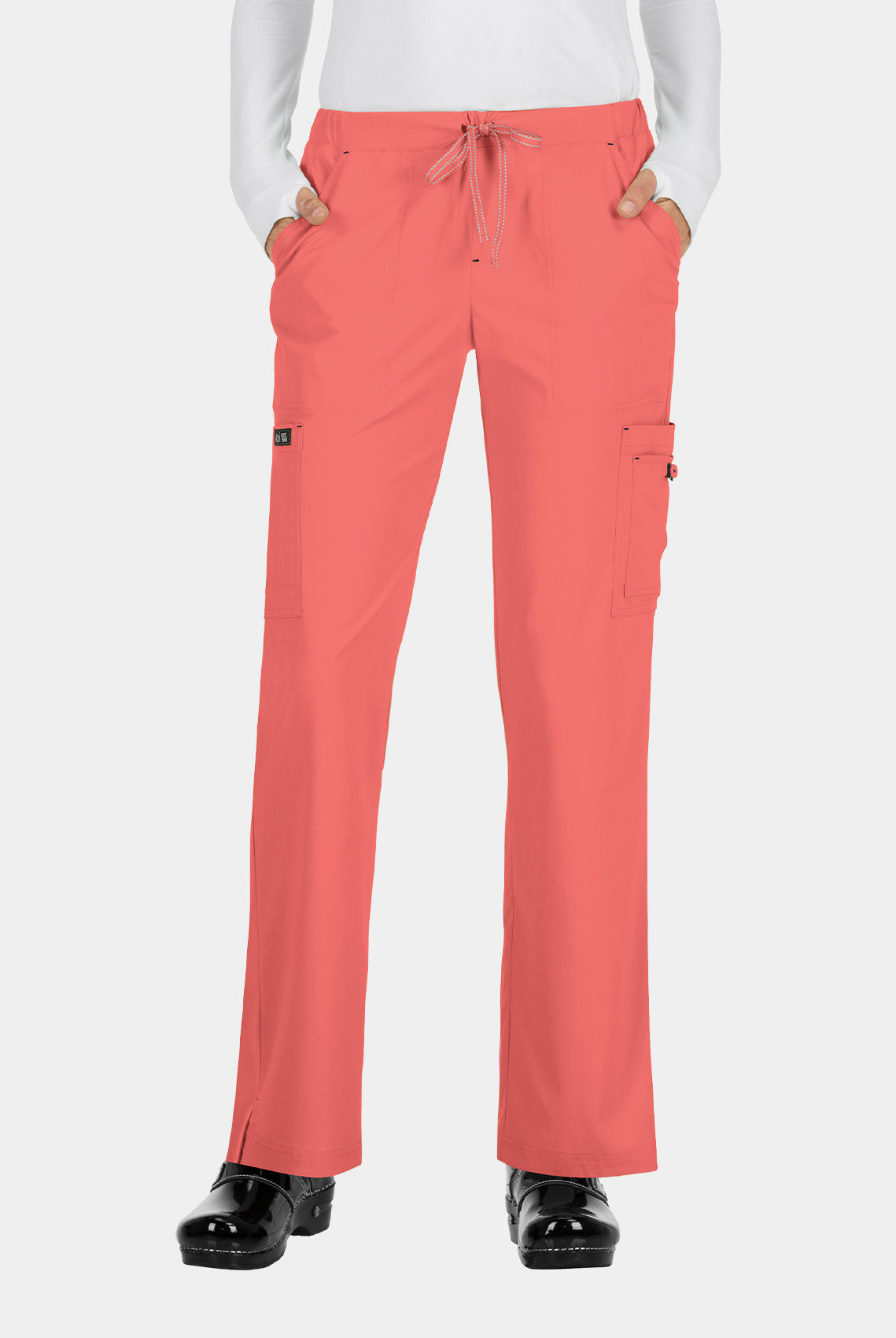 Koi Basics Holly Scrub Trousers - Coral