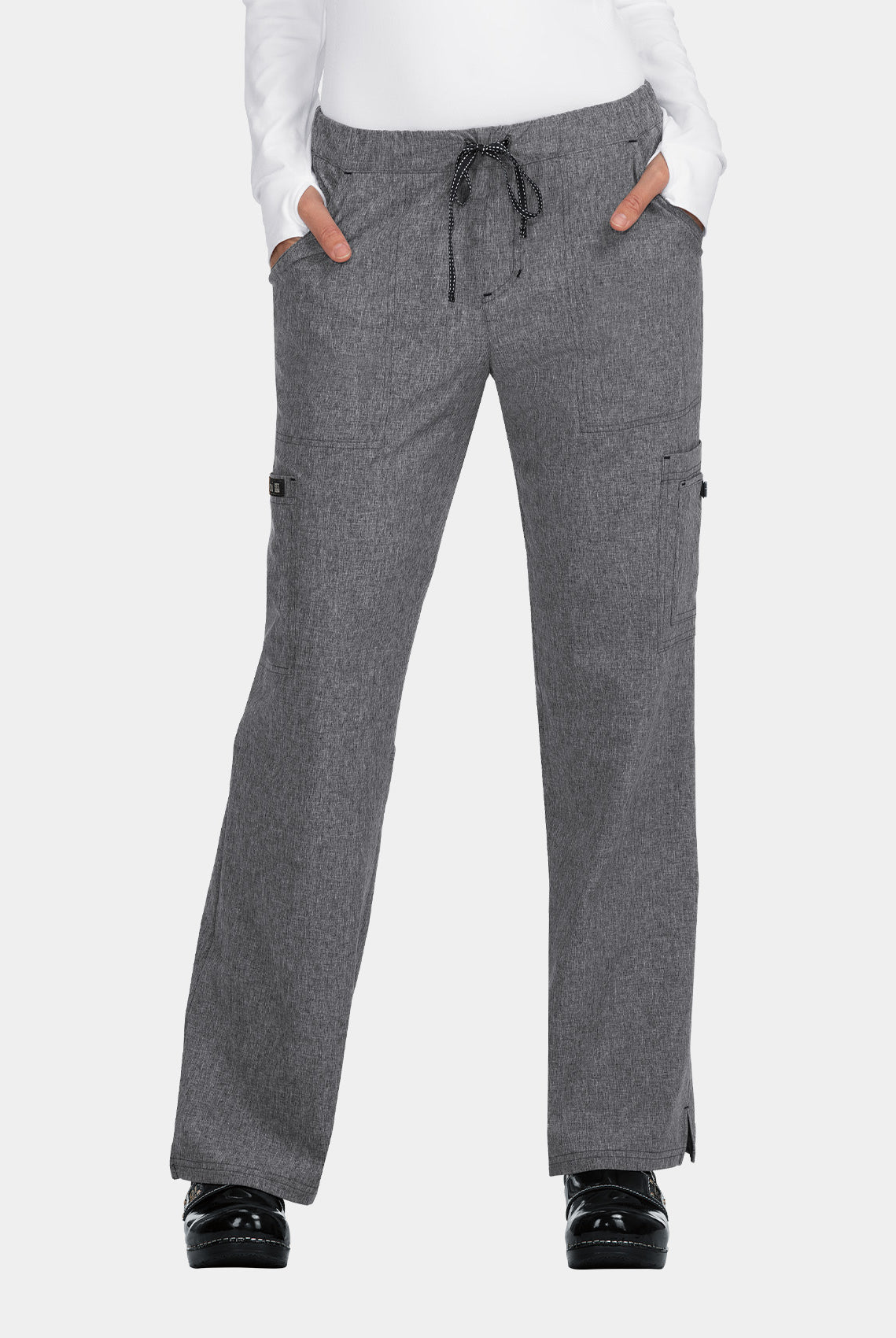 Koi Basics Holly Scrub Trousers - Heather Grey