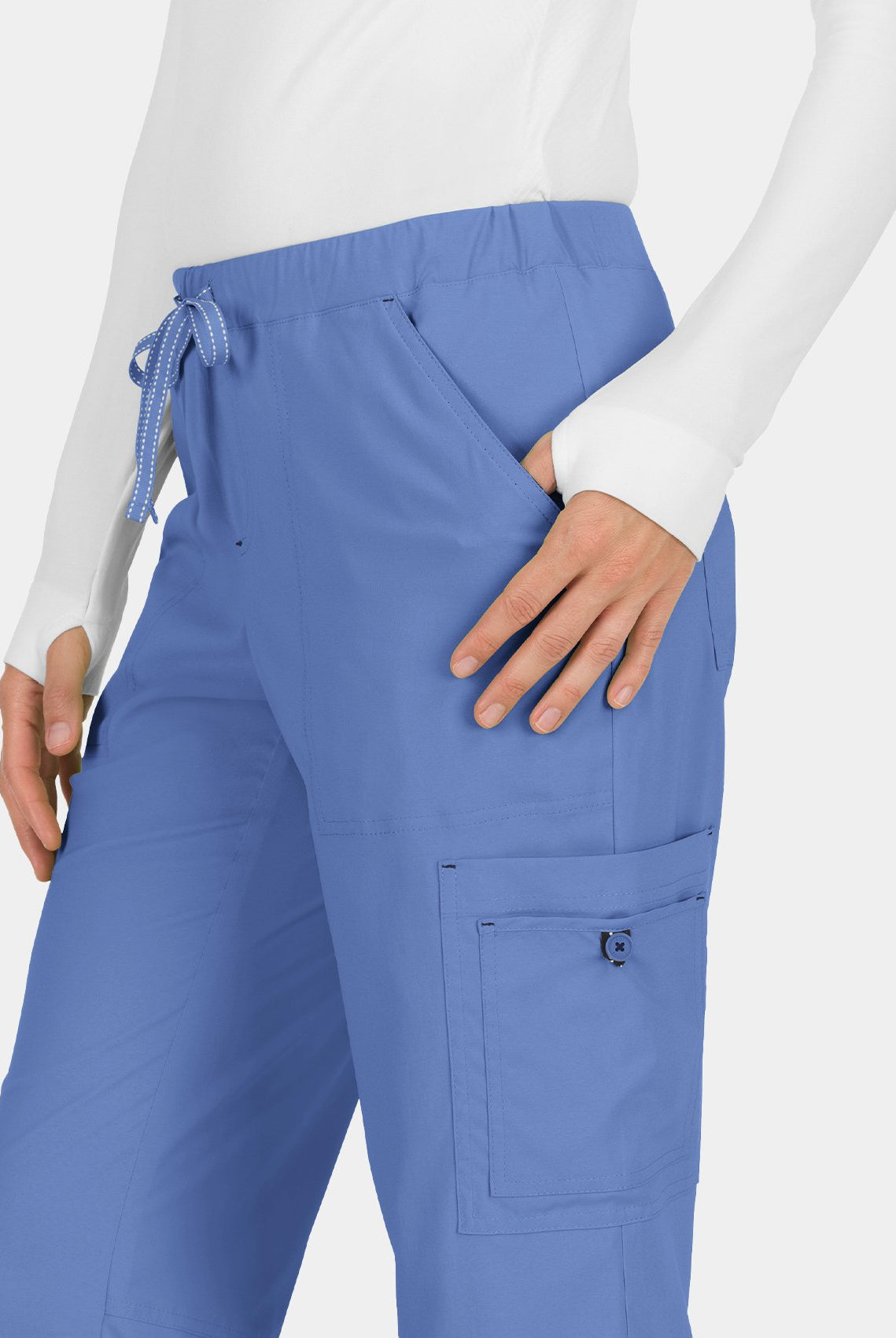 Koi Basics Holly Scrub Trousers - True Ceil
