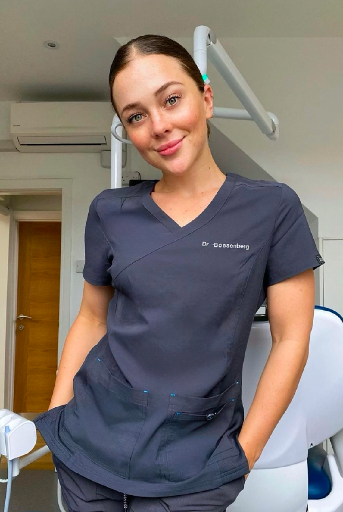 Koi Basics Katie Scrub Top