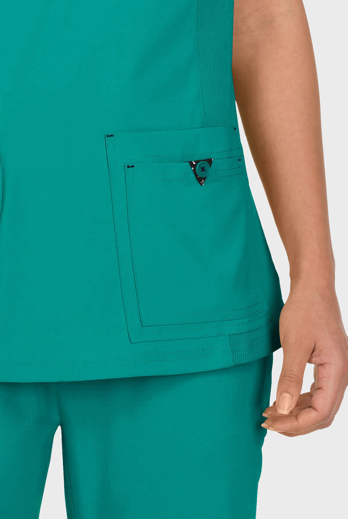 womens-koi-basics-katie-scrub-top-teal5
