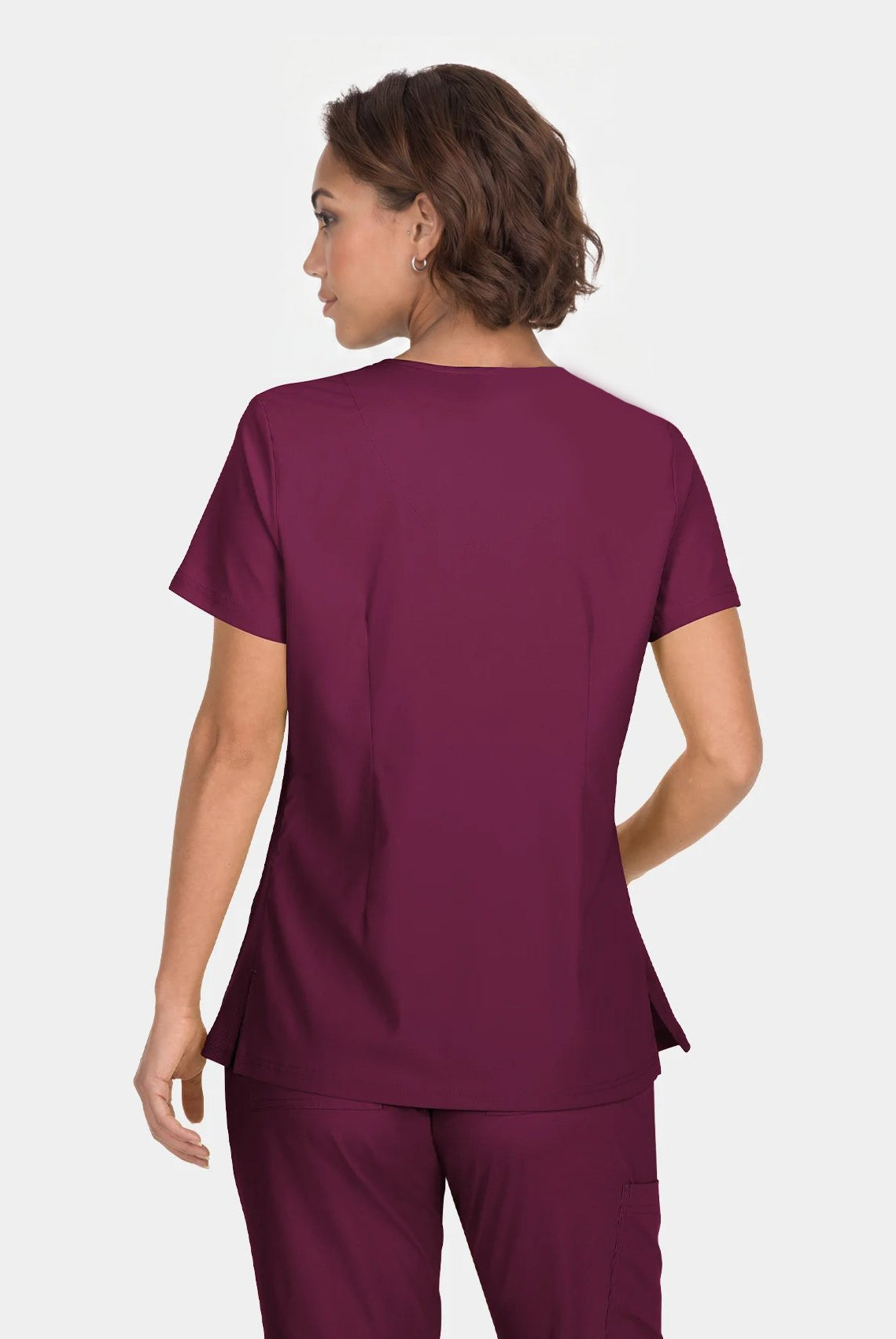 womens-koi-basics-katie-scrub-top-wine-2