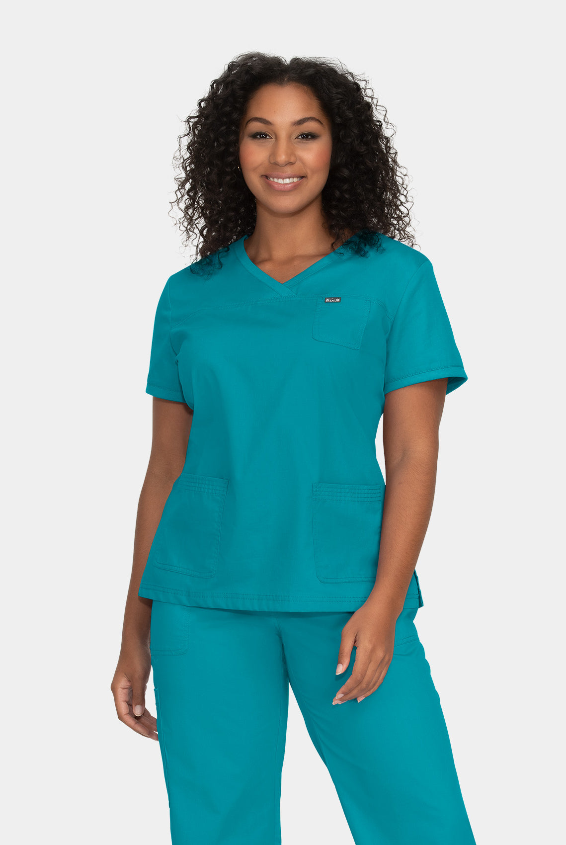 Koi Classics Nicole Scrub Top - Turquoise