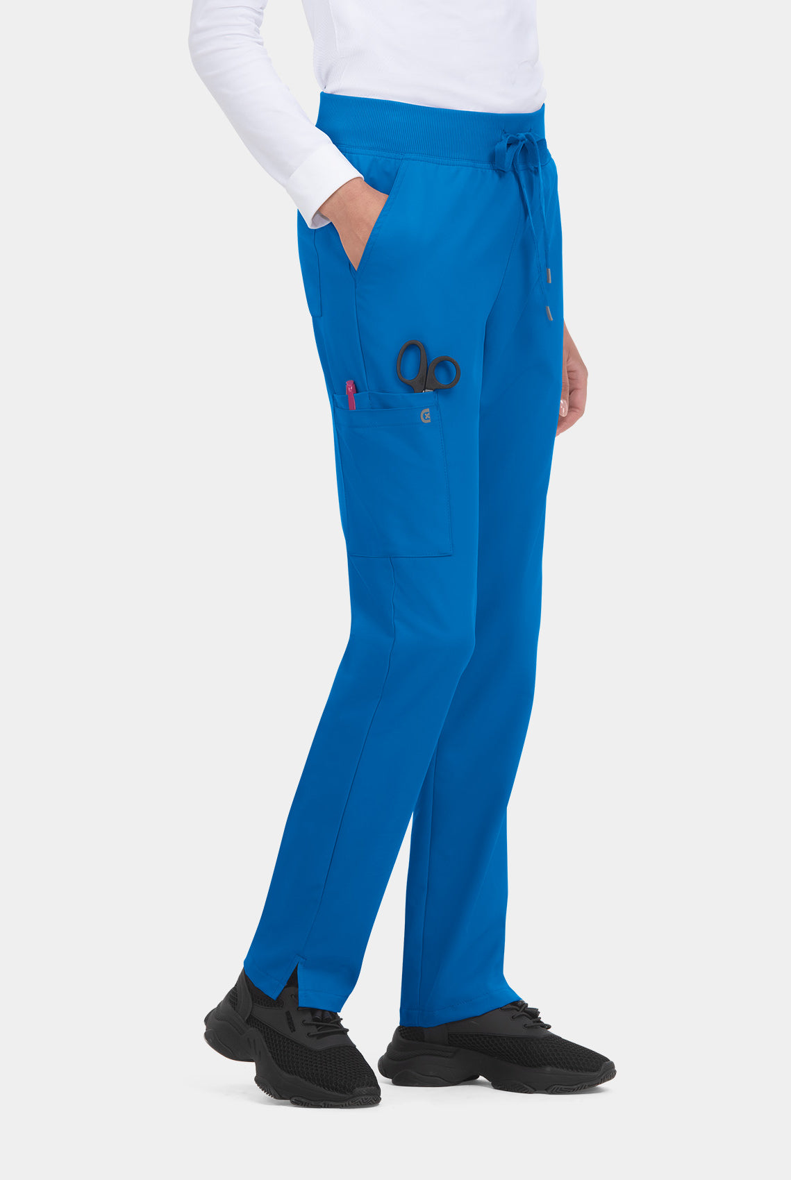 Koi Cureology Atria Scrub Trousers - Royal - side