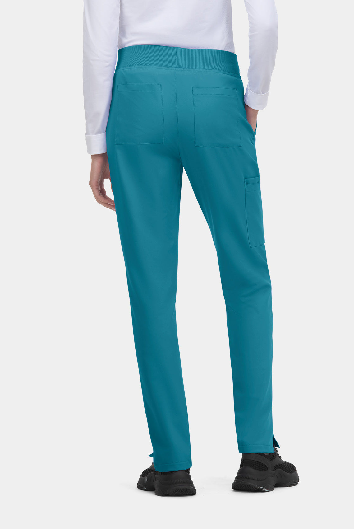 Koi Cureology Atria Scrub Trousers - Teal - back