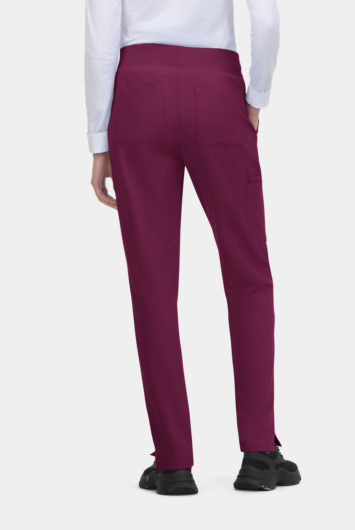Koi Cureology Atria Scrub Trousers - Wine - back