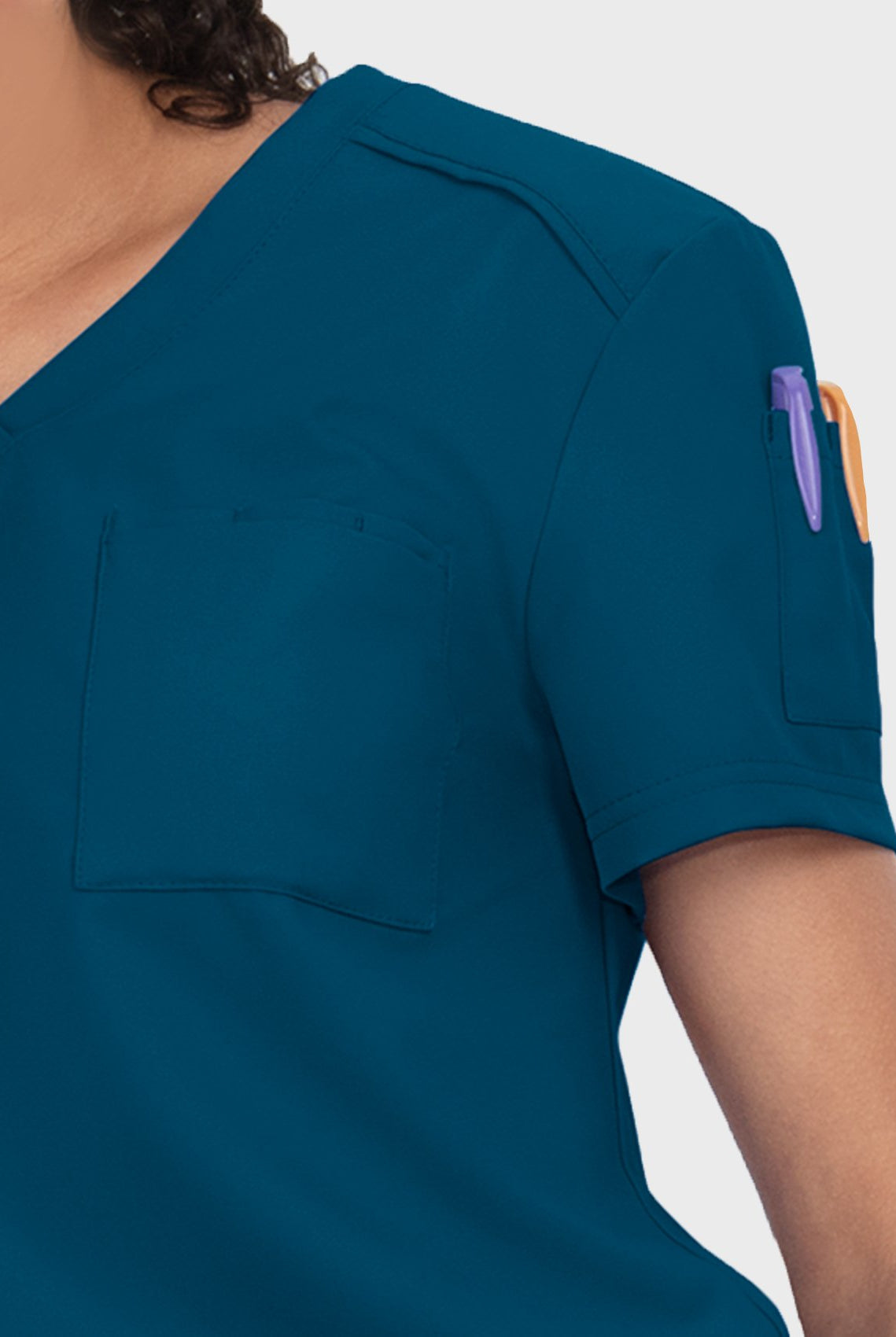 womens-koi-cureology-aura-scrub-top-caribbean-3