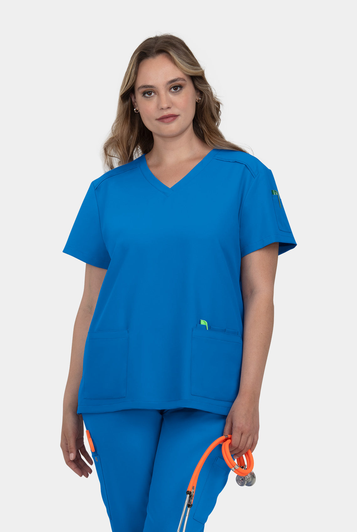 Koi Cureology Cardi Scrub Top - Royal