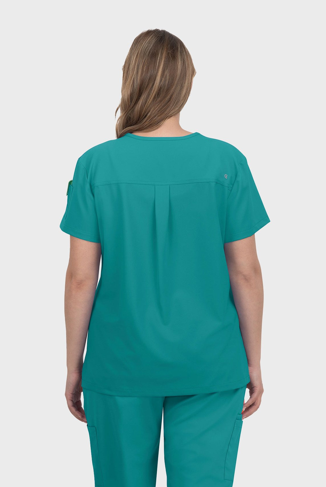 womens-koi-cureology-cardi-scrub-top-true-teal4