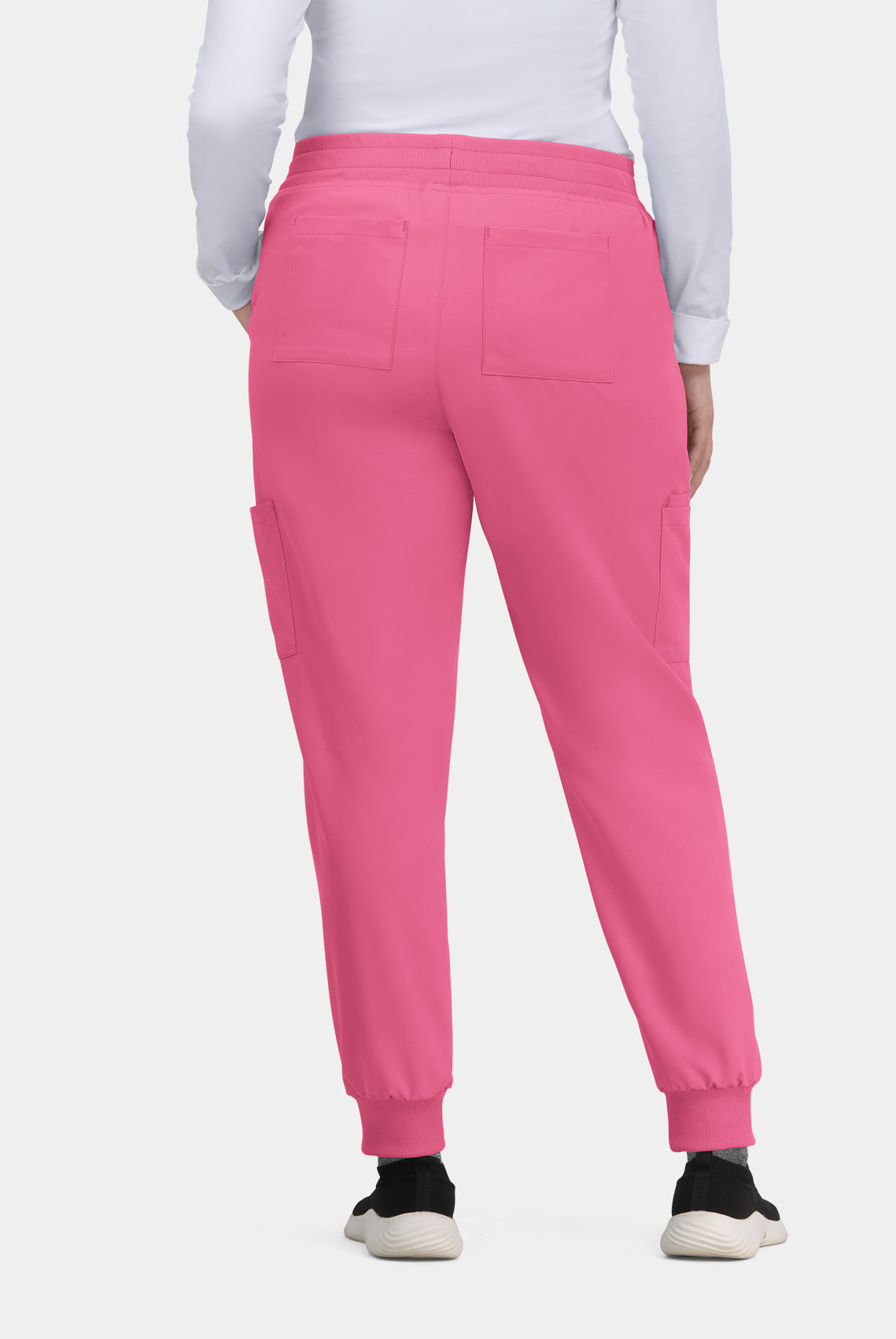 Koi Cureology Pulse Scrub Joggers - Carnation - Back