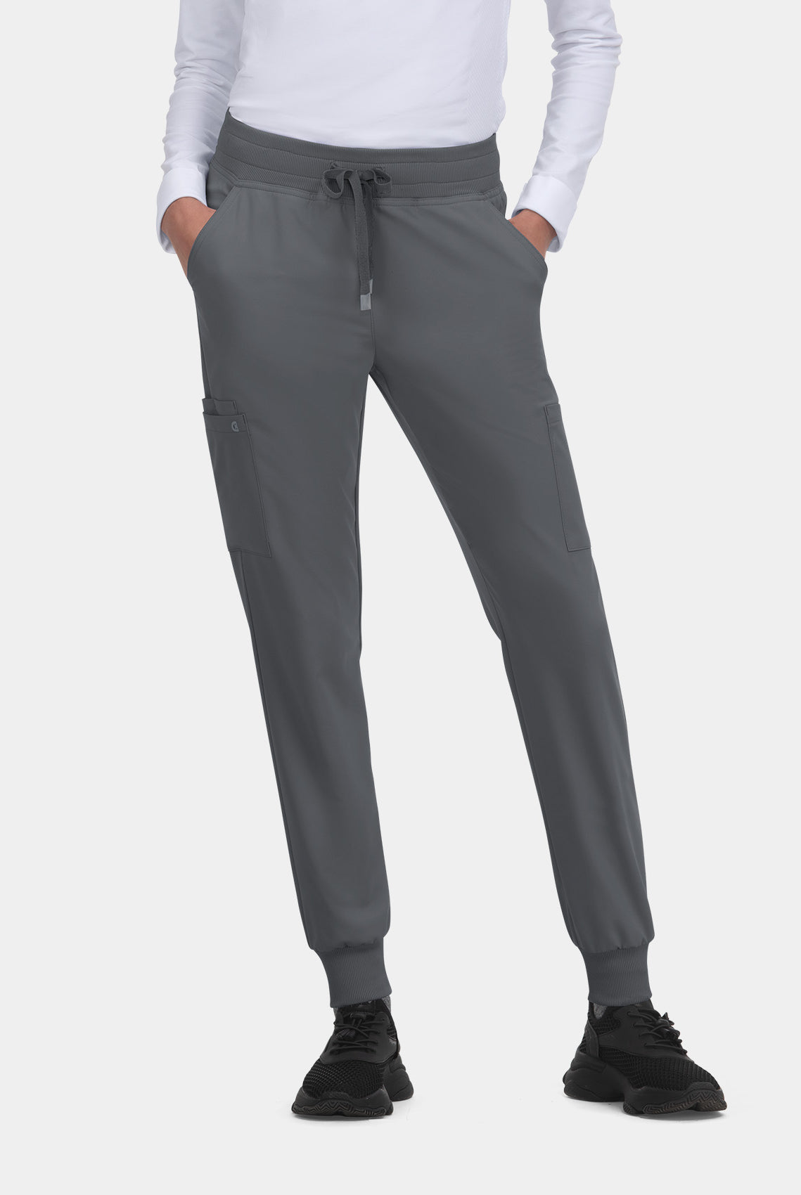 Koi Cureology Pulse Scrub Joggers - Pewter