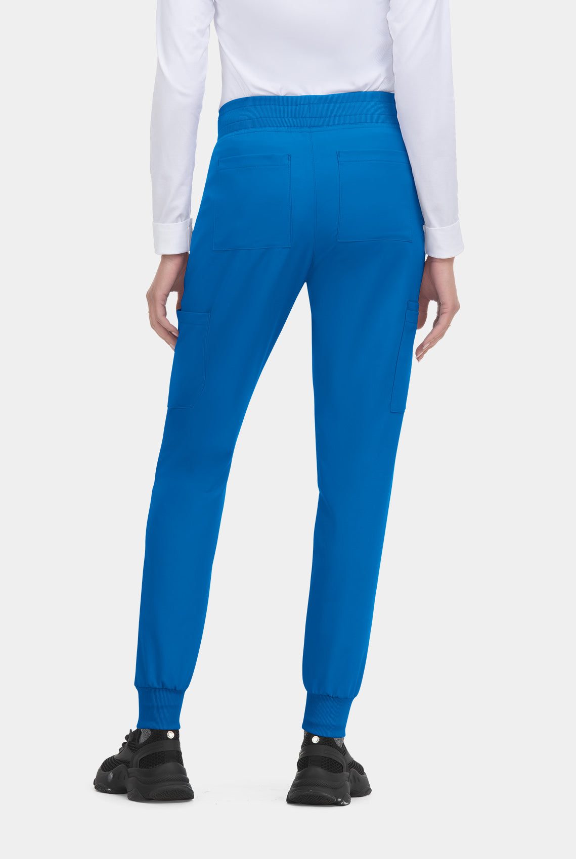 Koi Cureology Pulse Scrub Joggers - Royal - Back