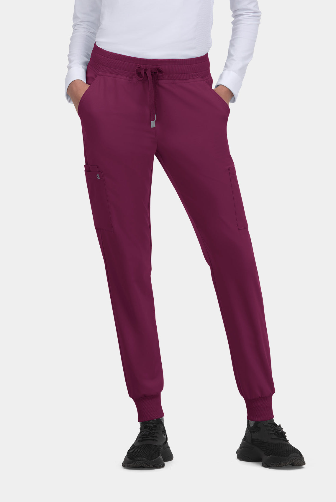 Koi Cureology Pulse Scrub Joggers - Wine