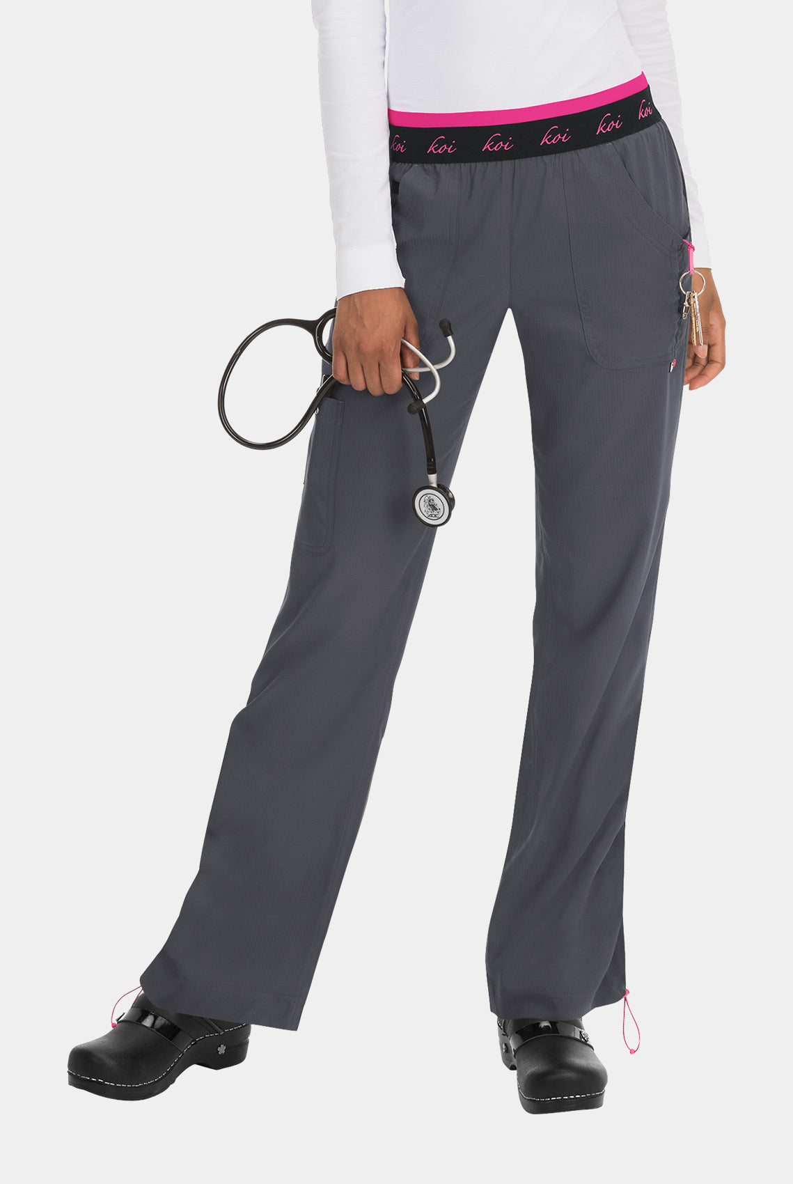 Koi Lite Spirit Scrub Trousers - Charcoal