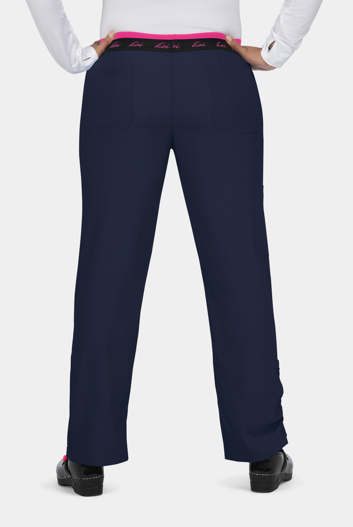 Koi Lite Spirit Scrub Trousers - Navy - Back