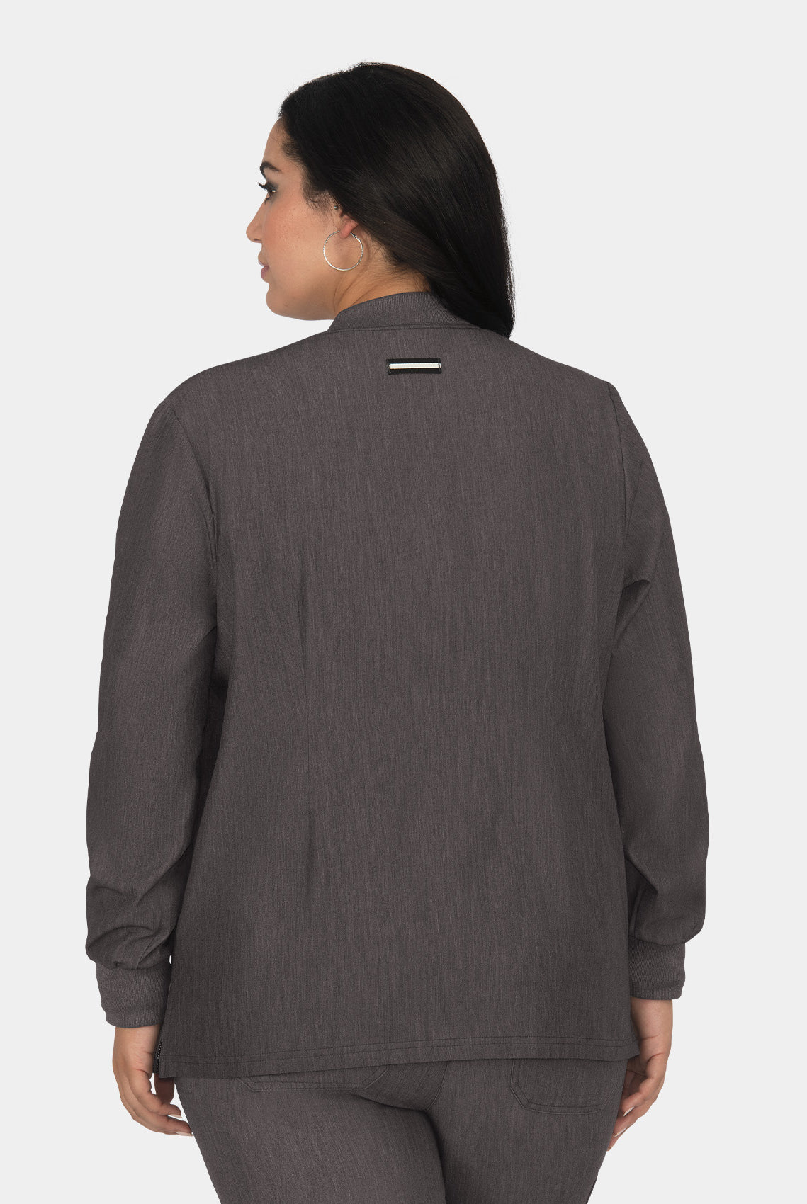 Koi Next Gen Always In Motion Jacket - Charcoal - Back