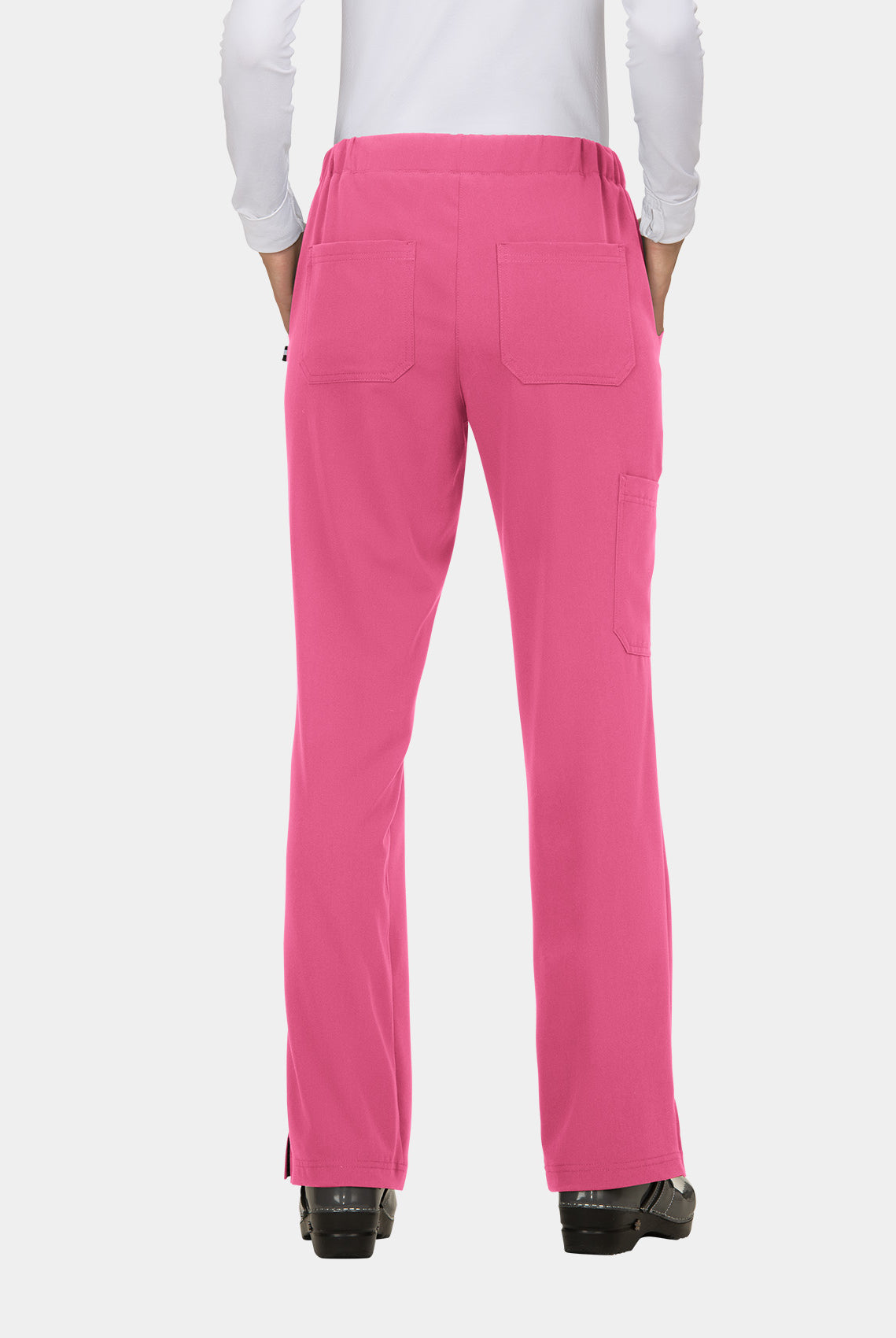 Koi Next Gen Everyday Hero Scrub Trousers - Geranium - back