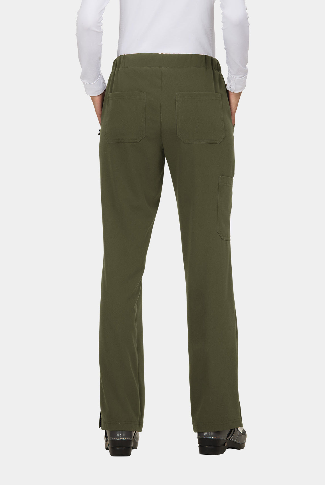 Koi Next Gen Everyday Hero Scrub Trousers - Olive - back